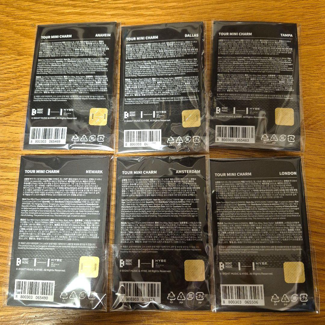 BTS jin runseokjin_ep.tour ツアー ギターチャーム