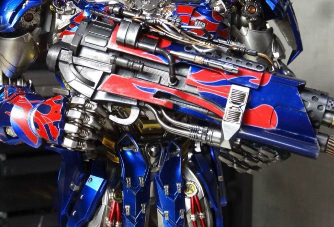 threezero dlxオプトマスプライム用カスタム鉄砲 磁気ライト