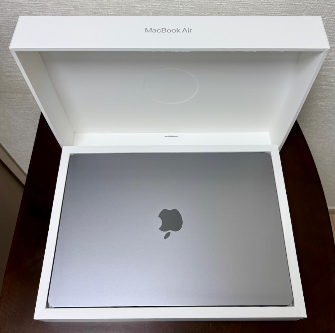 【美品】MacBook Air 15インチ M2 512GB 保証付 付属品完備