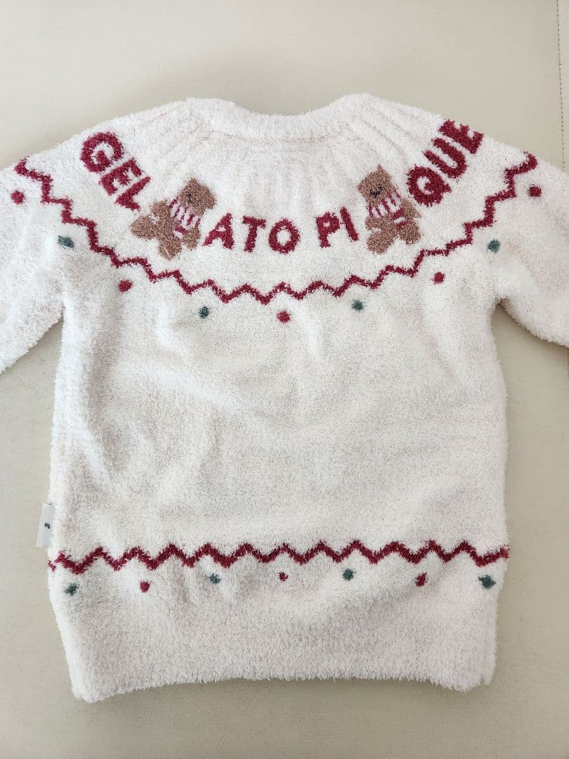 【新品】ジェラートピケ　キッズ　ルームウェア　上下セット