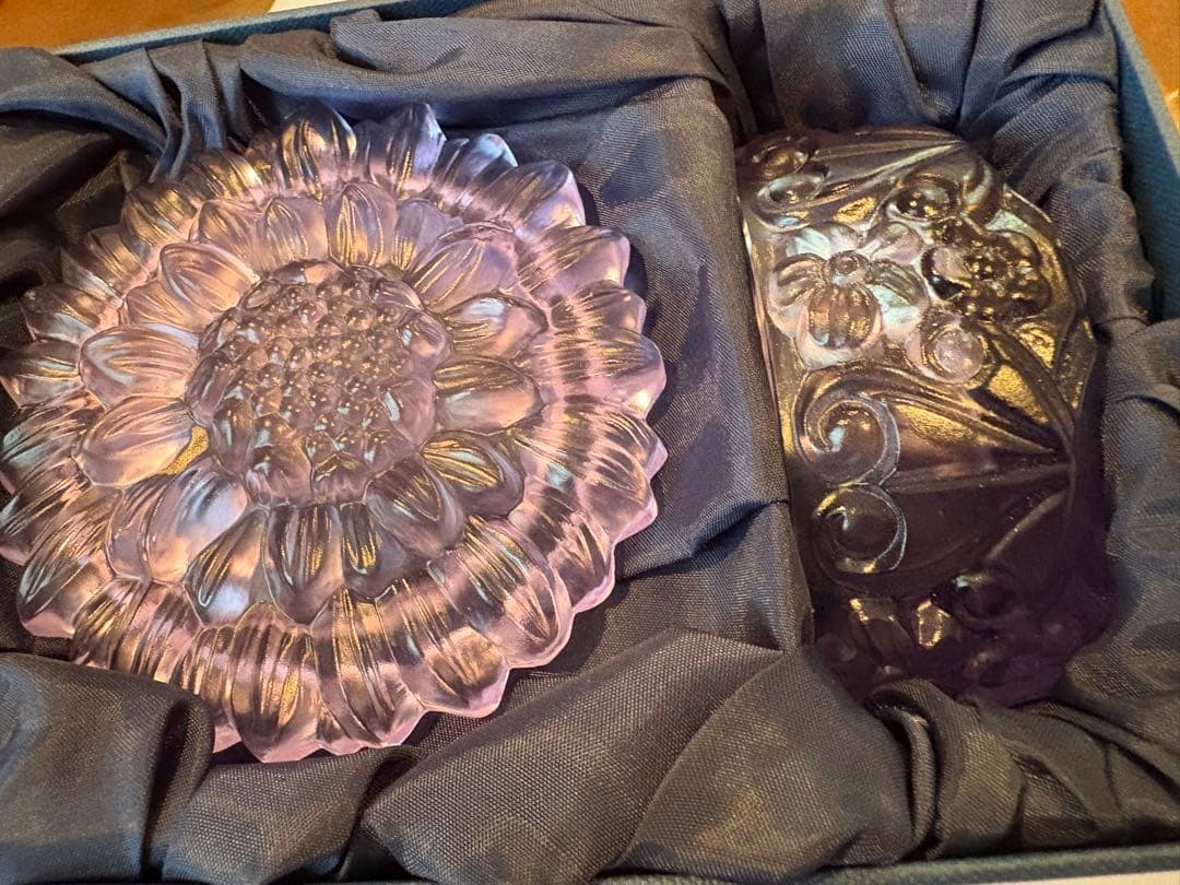 未使用　FRANTIŠEK HALAMA ガラス製品チェコ　アレキサンドライト