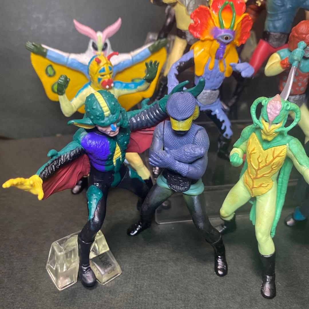 仮面ライダー　HG ガシャポン　ガチャポン　怪人フィギュア　21体セット