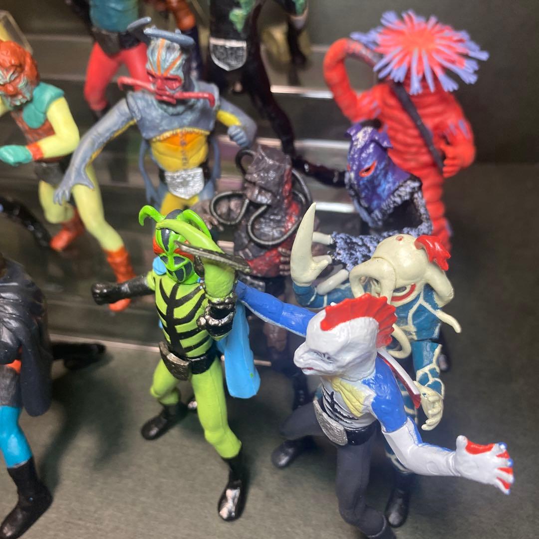 仮面ライダー　HG ガシャポン　ガチャポン　怪人フィギュア　21体セット