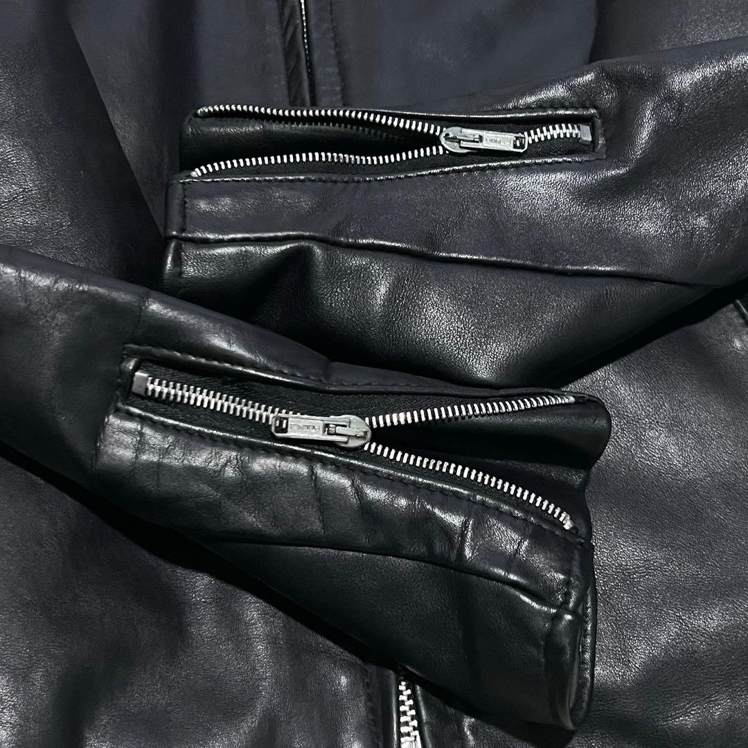 極美品✨Schott シングルライダース 141 ボアライナー付き 黒 38