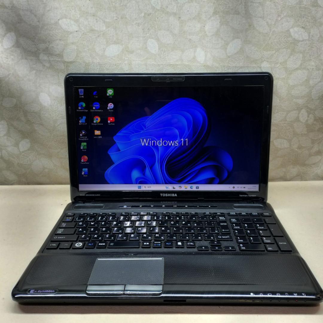 425 オフィス付き☆Corei7☆初心者OK！Windows11ノートパソコン