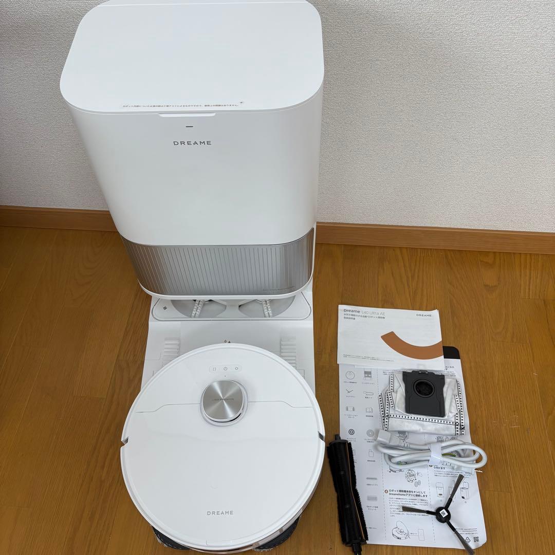 美品 Dreame L40 Ultra AE ロボット掃除機 箱付き