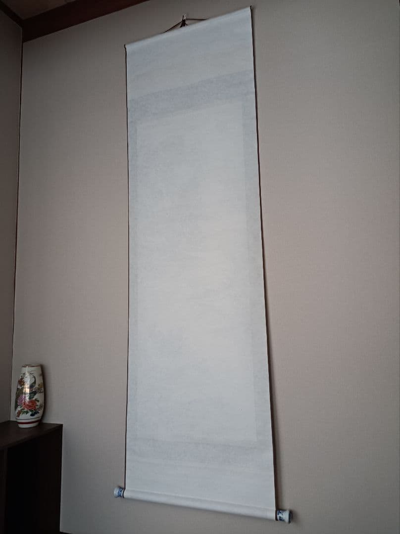 超希少 美品 中国 軸 開運 縁起物 絵 龍脈 金運 山水 花鳥 舟 美術 骨董