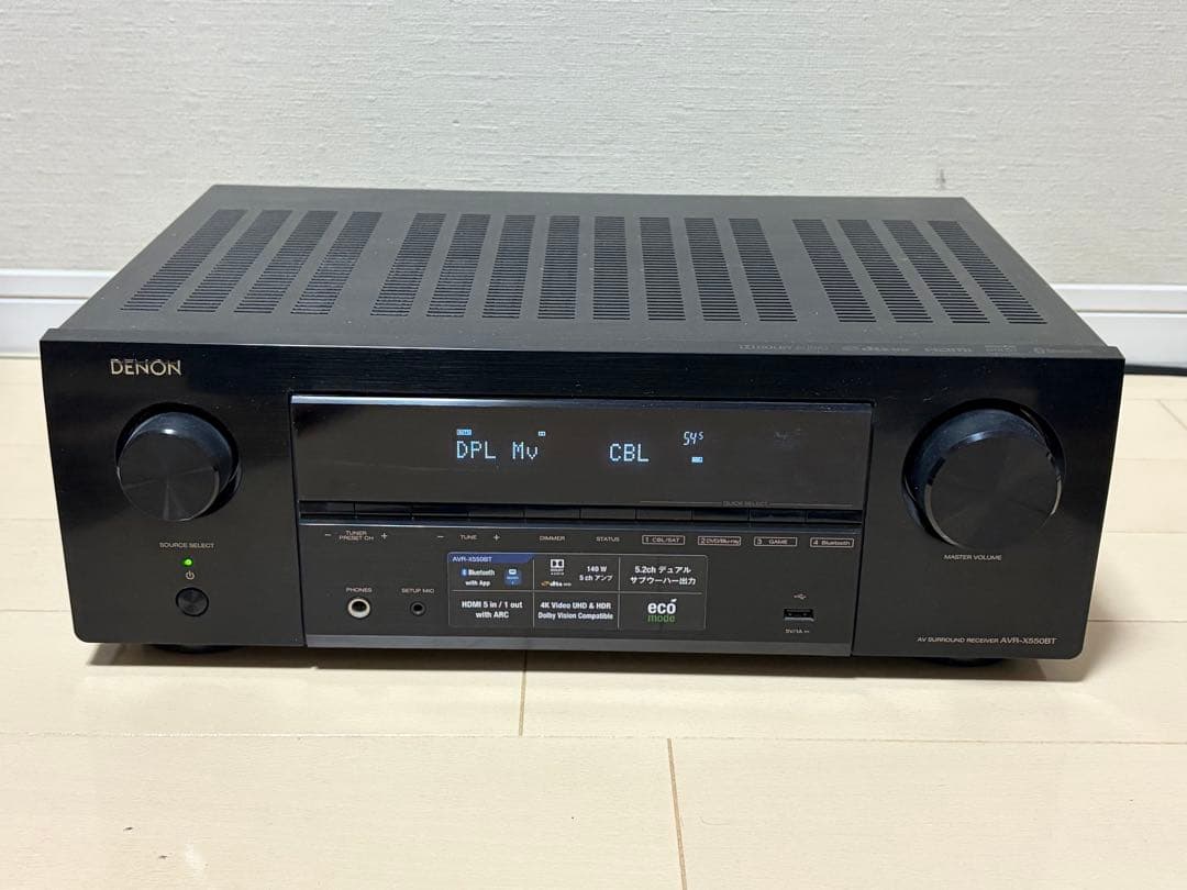 DENON AVR-S550BT AVアンプ