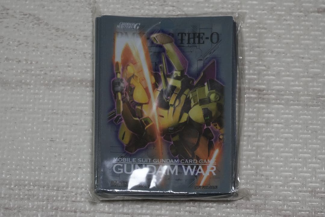 新品未開封　ガンダムウォー　GW　スリーブ大会優勝景品　ジオ　ジ・オ　THE-O