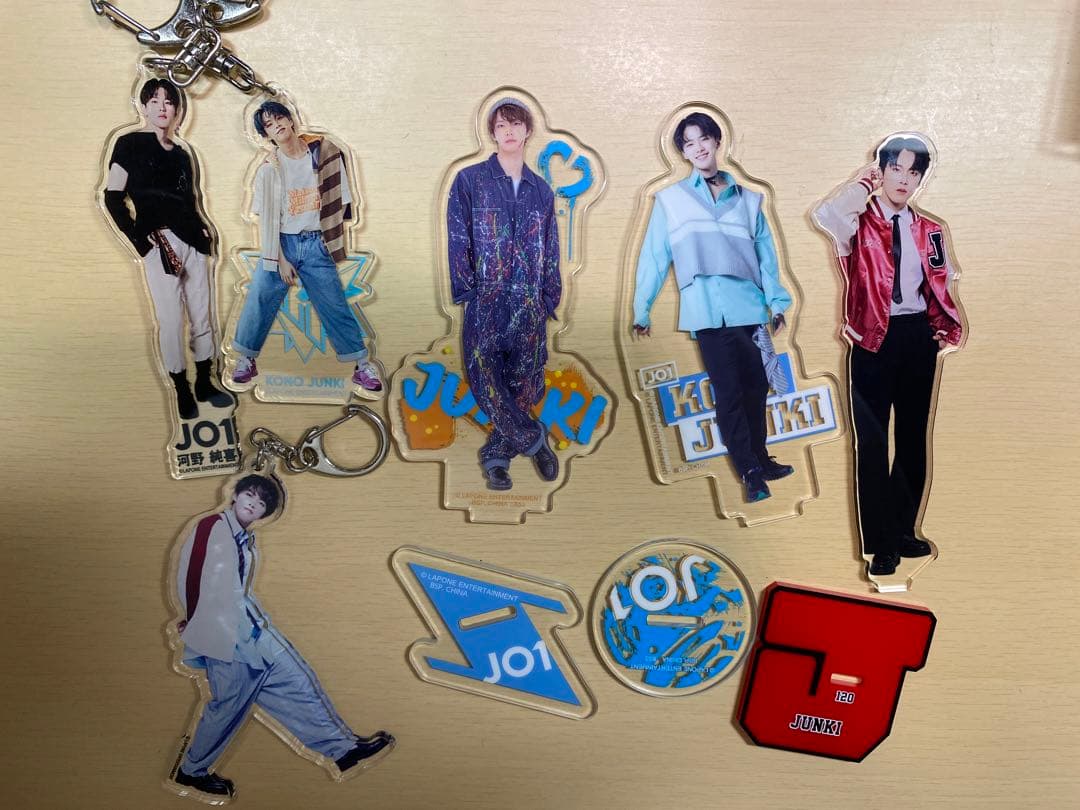 JO1 河野純喜アクリルスタンド アクリルキーホルダー セット