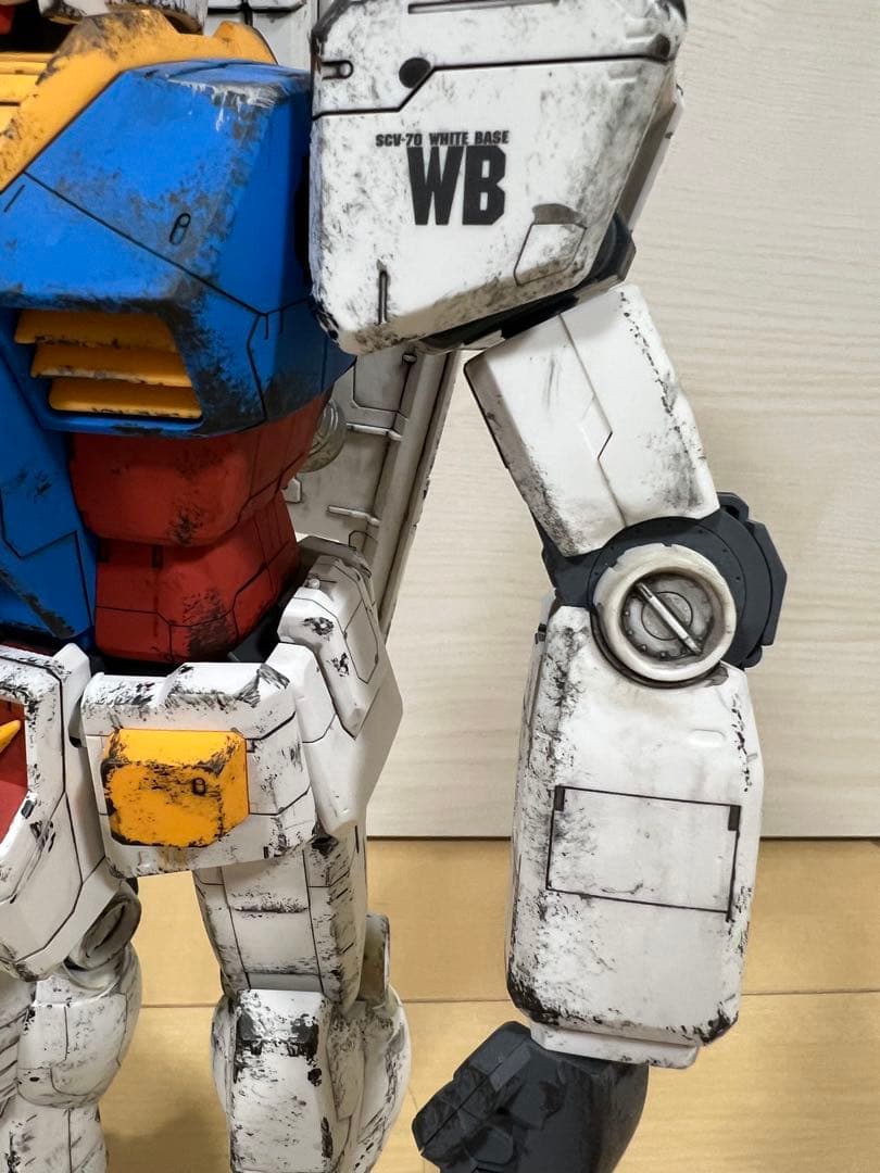 【ウェザリング塗装・完成品】1/48 メガサイズモデル RX-78-2ガンダム