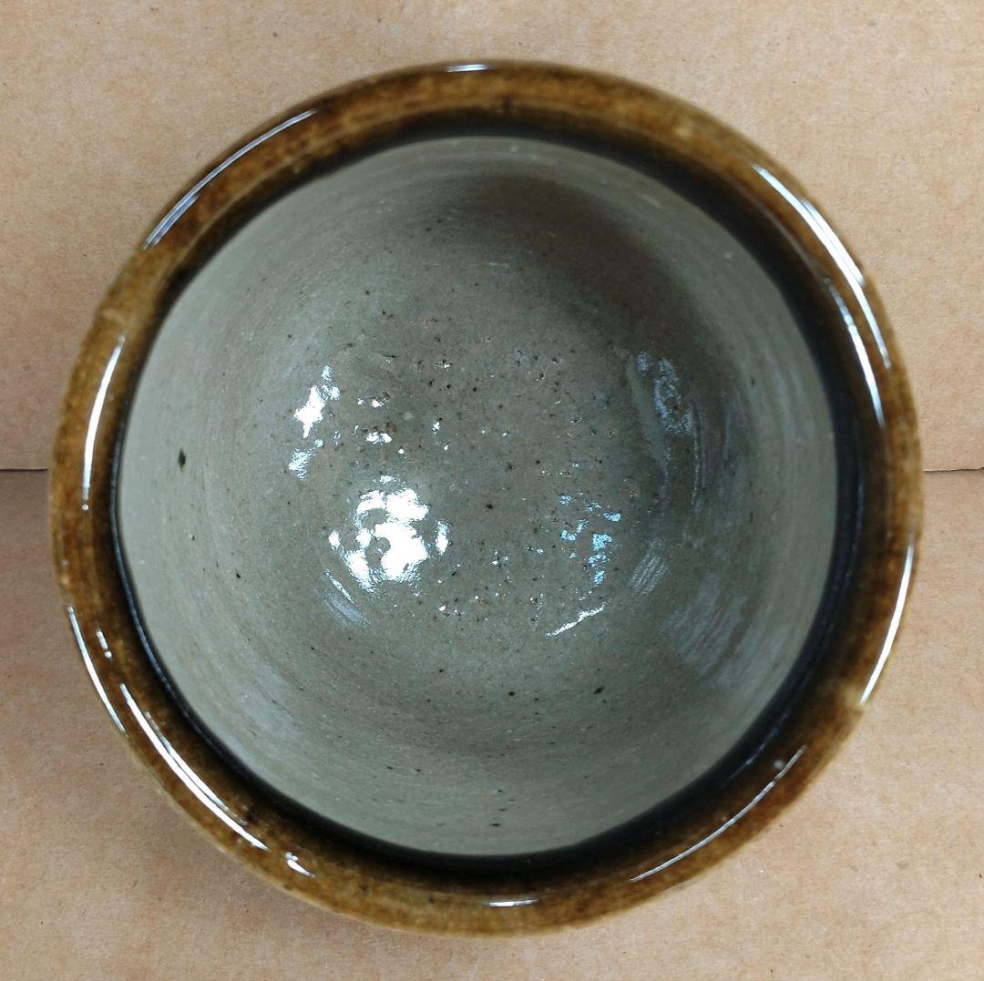 【本物保証】濱田庄司(浜田庄司) 湯呑 共箱 未使用品 人間国宝 益子焼 民藝