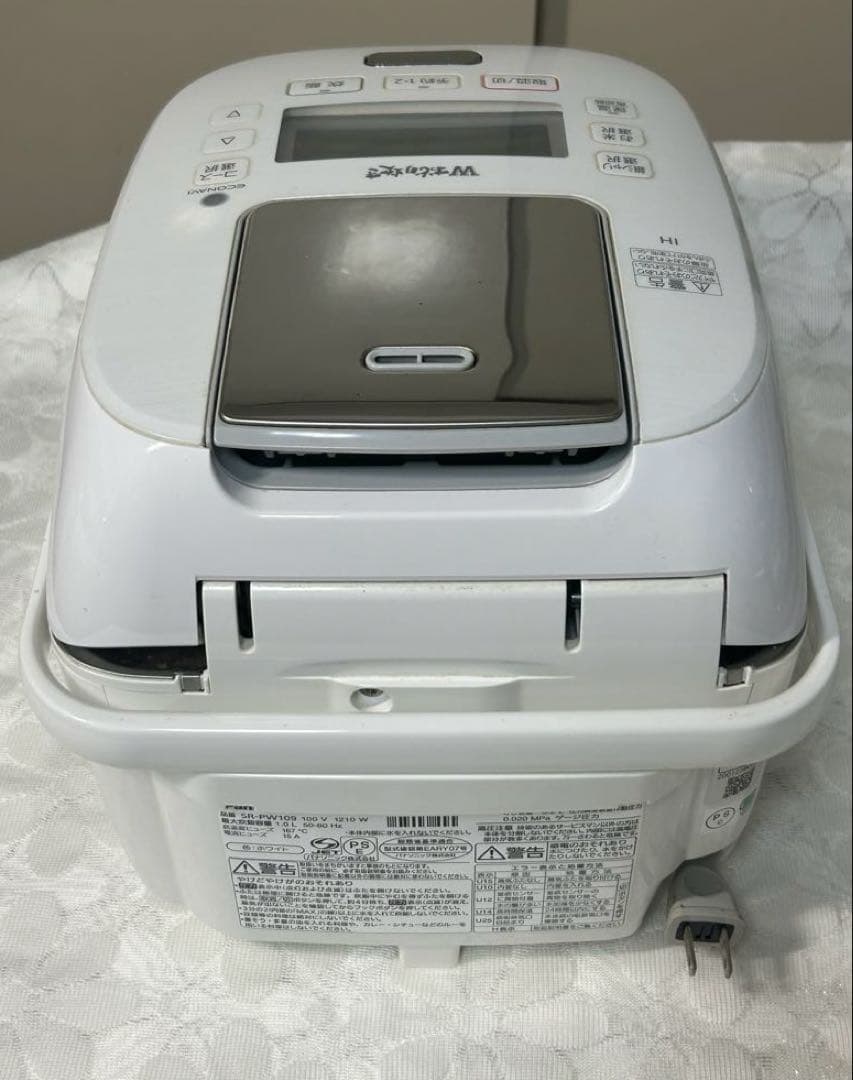 Panasonic SR-PW109 Wおどり炊き可変圧力IHジャー炊飯器５合炊