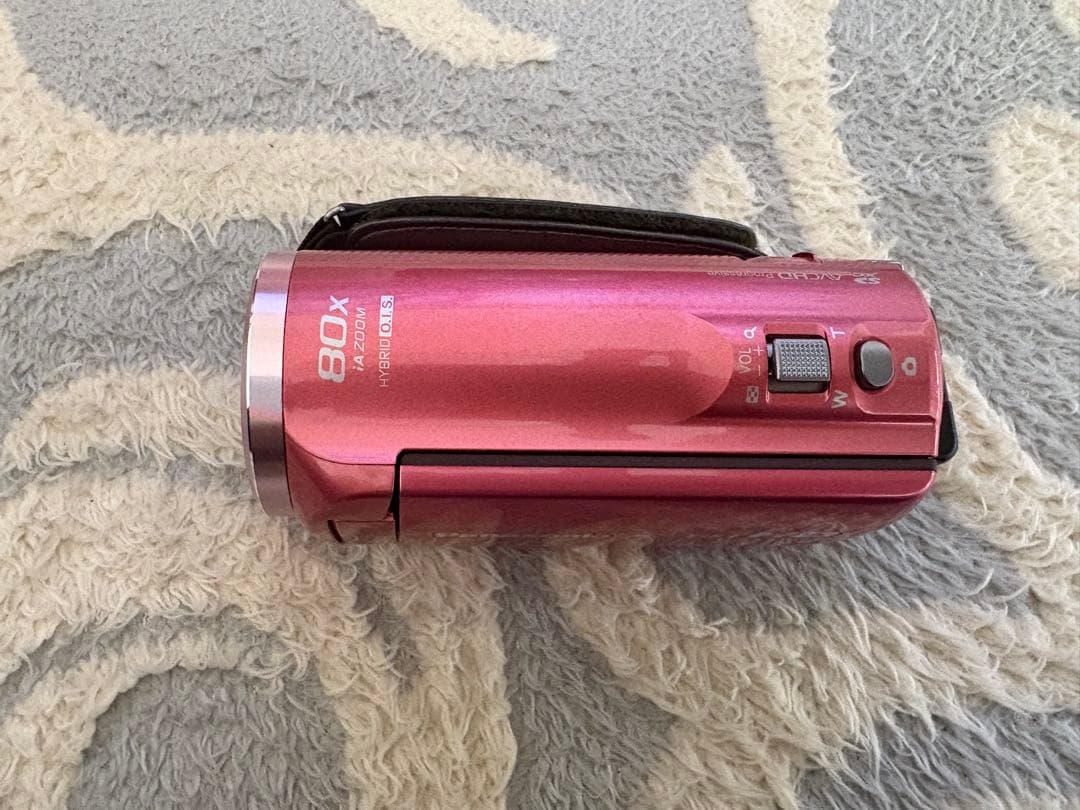 Panasonic HC-V520M 32GB ビデオカメラ　　ピンク　美品