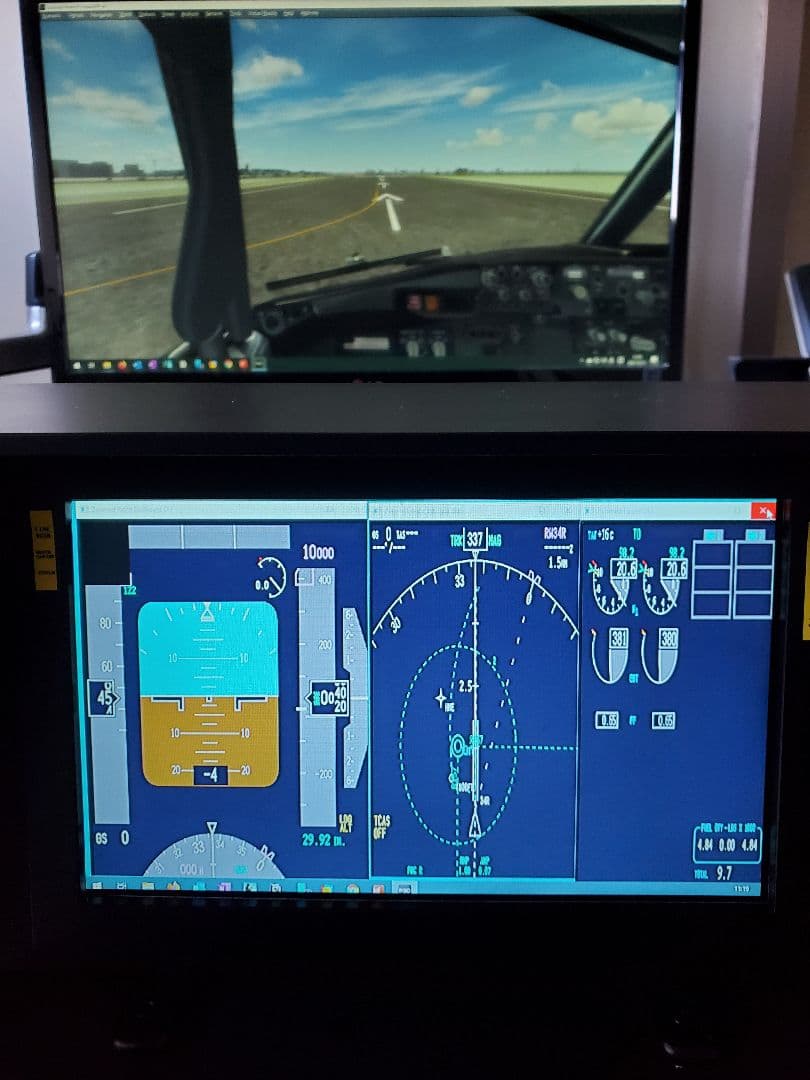 フライトシミュレーター　MFDユニット