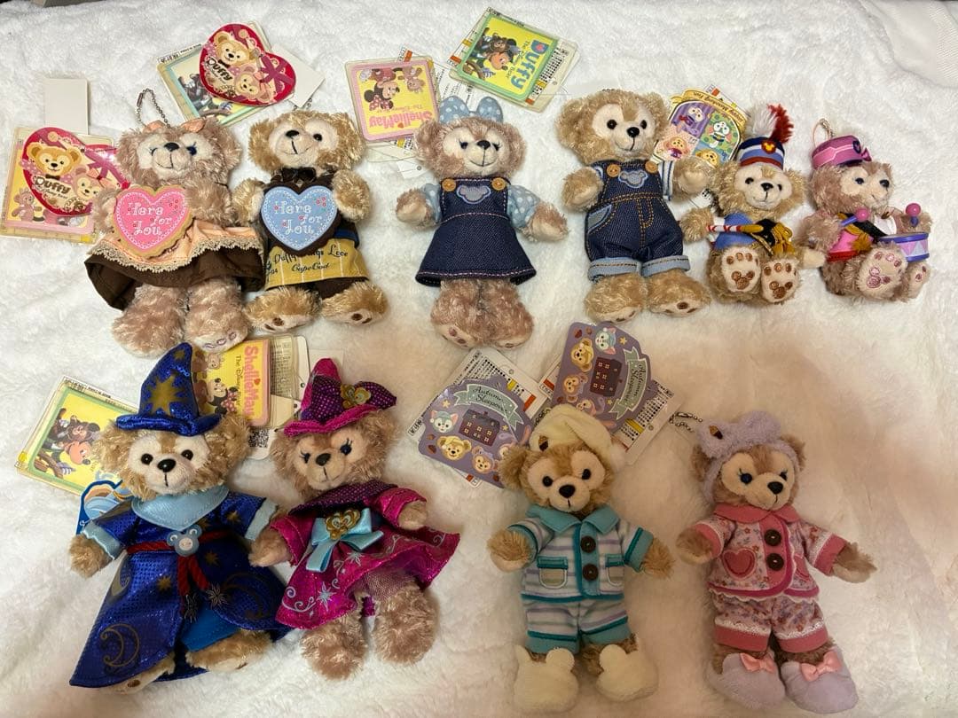 値引きしました！ダッフィーシェリーメイのキーホルダーまとめ売り