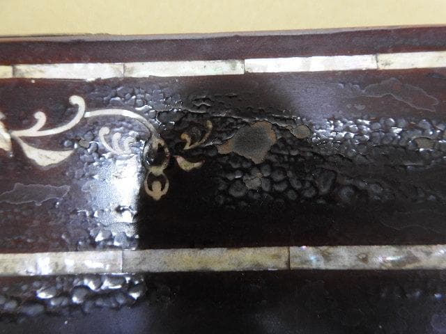 螺鈿春日卓　時代箱　MA288