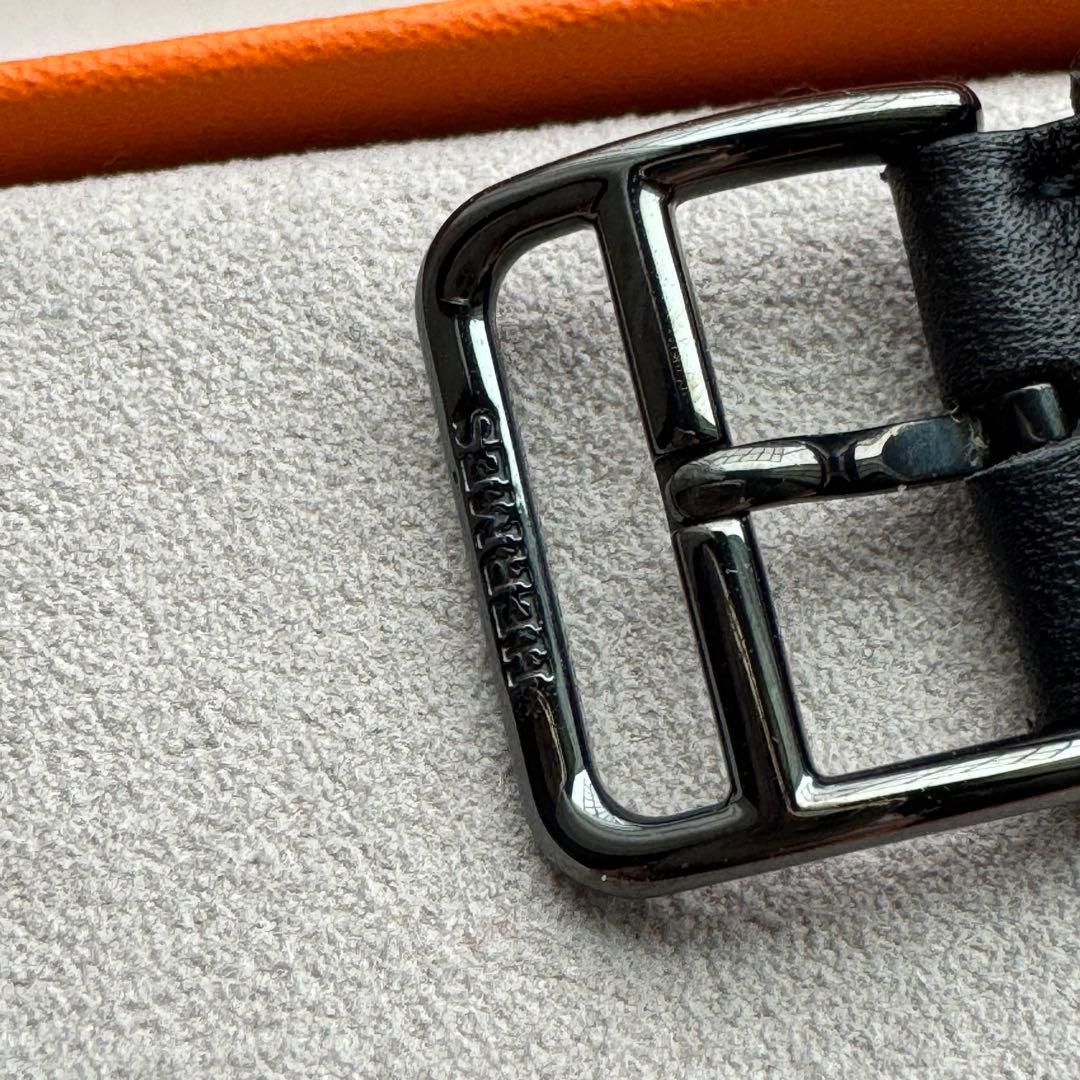 2581 美品　Apple Watch エルメス　ブラック　ドゥブルトゥール