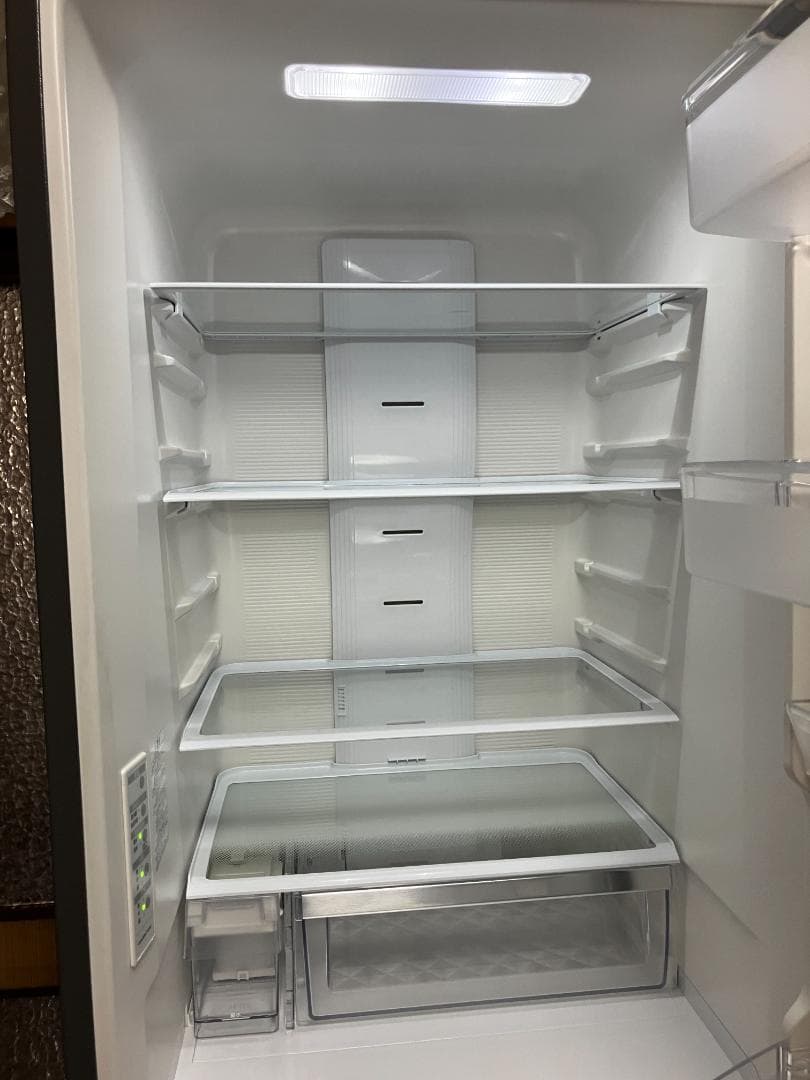 日立冷蔵庫（2020年製）HITACHI R-V38KV　まんなか野菜室