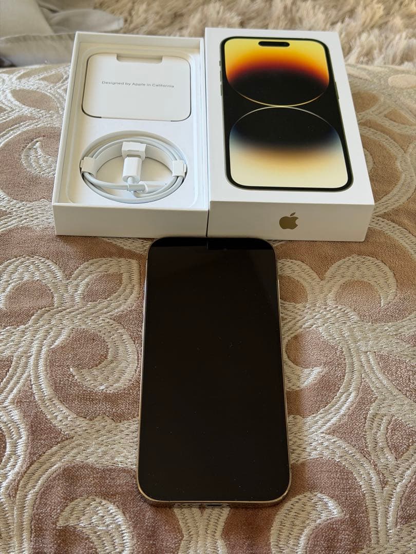 iPhone 14 Pro 512GB Gold 香港/マカオ版 無音カメラ