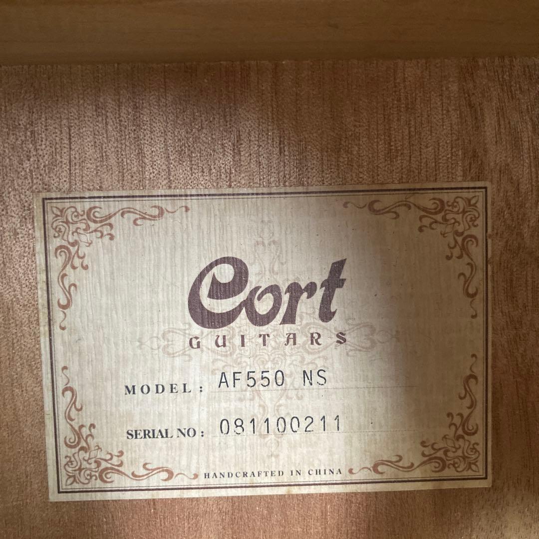 【ソフトケース付】Cort AF-550NS コルト アコースティックギター