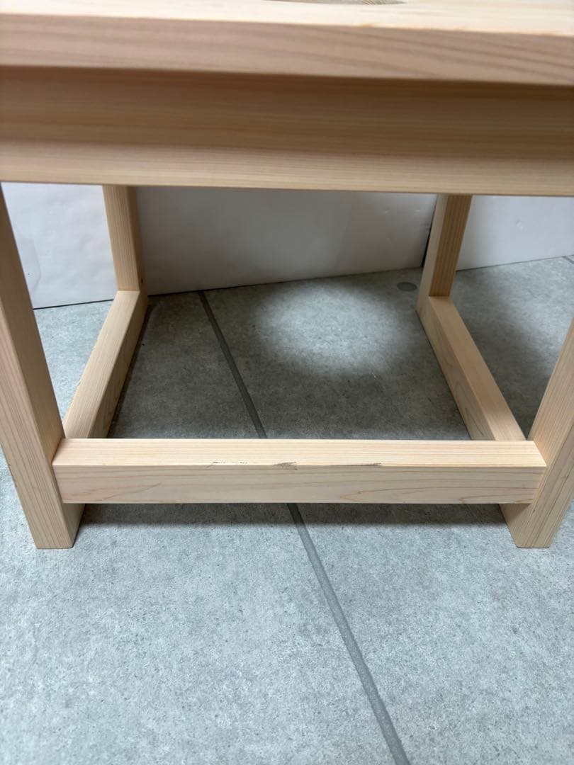 背もたれ付き　よもぎ蒸し　椅子　チェア　クッション付き