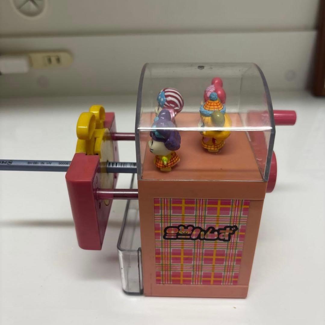 レア　希少品　ミニハムず　手動えんぴつ削り　メロディ流れます♪