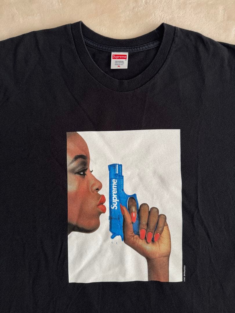 Supreme Water Pistol Tee 半袖Tシャツ 黒 XLサイズ