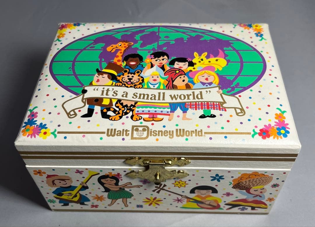 激レア　1960年代　ディズニー　イッツ・ア・スモールワールド　オルゴール