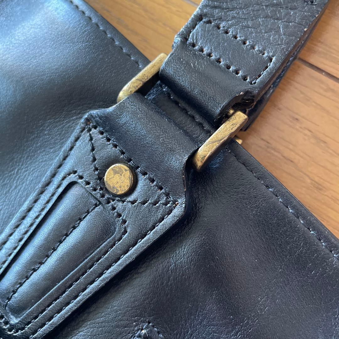 【美品】マスターピース ビジネスバッグ 2way オールレザー A4 肩掛け