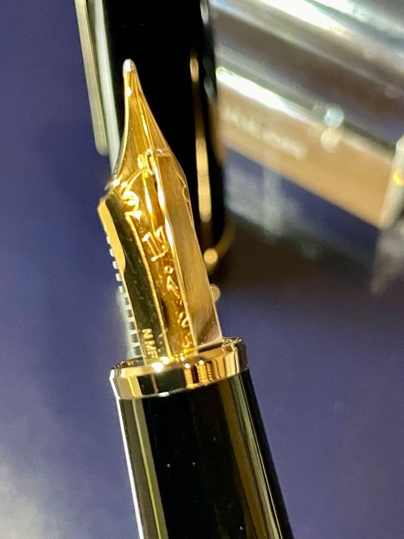 長原宣義　初期型　セーラー　万年筆　プロフィット21金　長刀エンペラー　MF