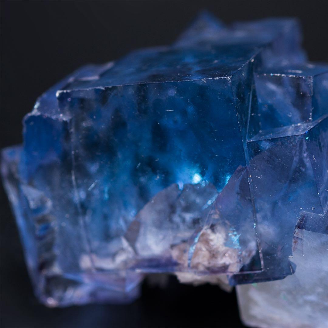 中国 ヤオガンシャン フローライト 天然石 原石 鉱物標本 鉱石 蛍石 1682