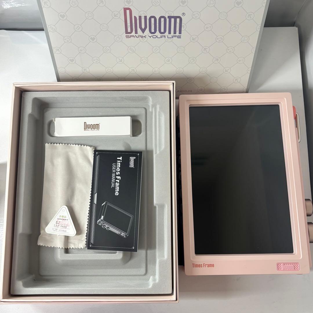 【即日配送】Divoom Times Frame スマートフォトフレーム