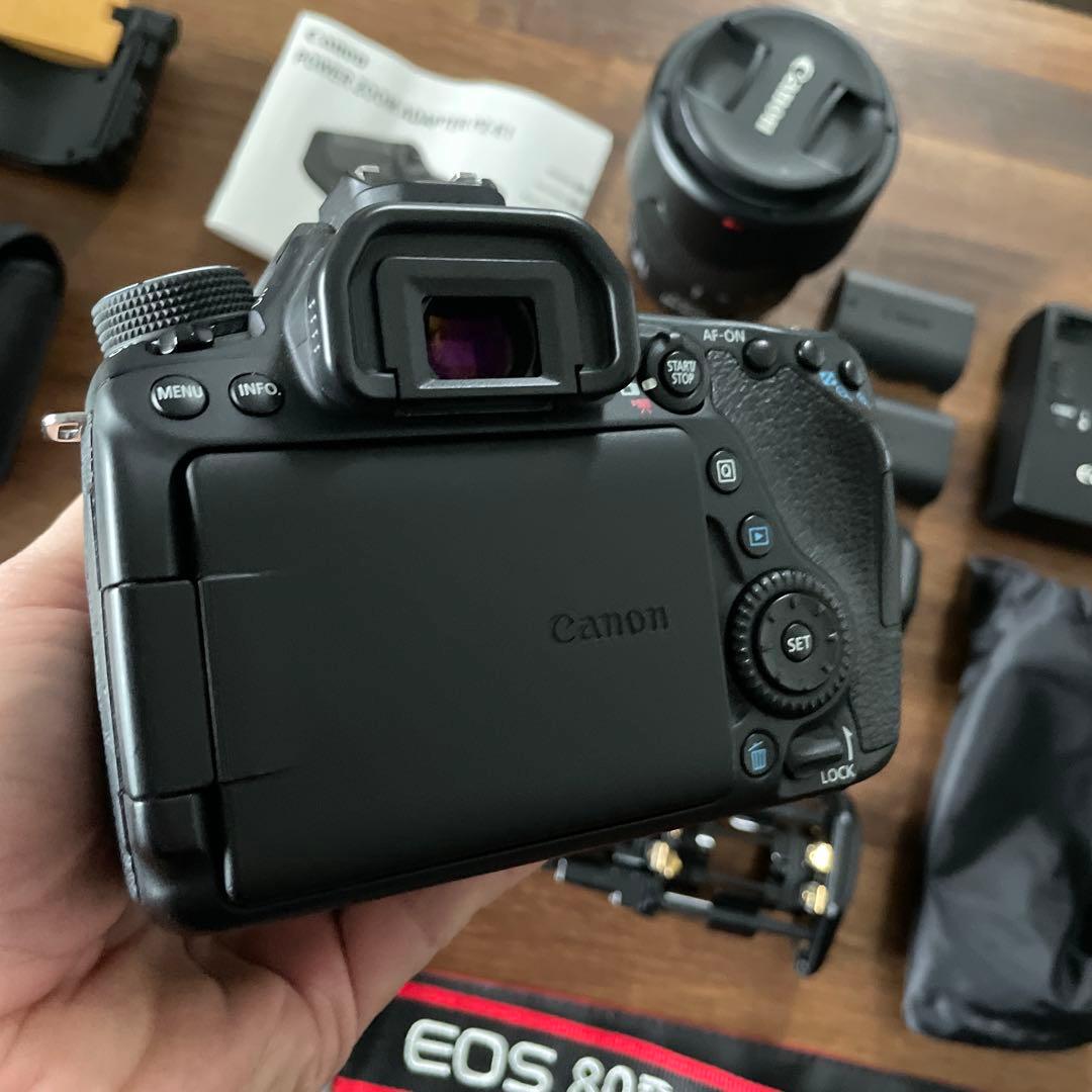 [ピーム]Canon EOS 80D デジタル一眼レフカメラ+レンズ2個