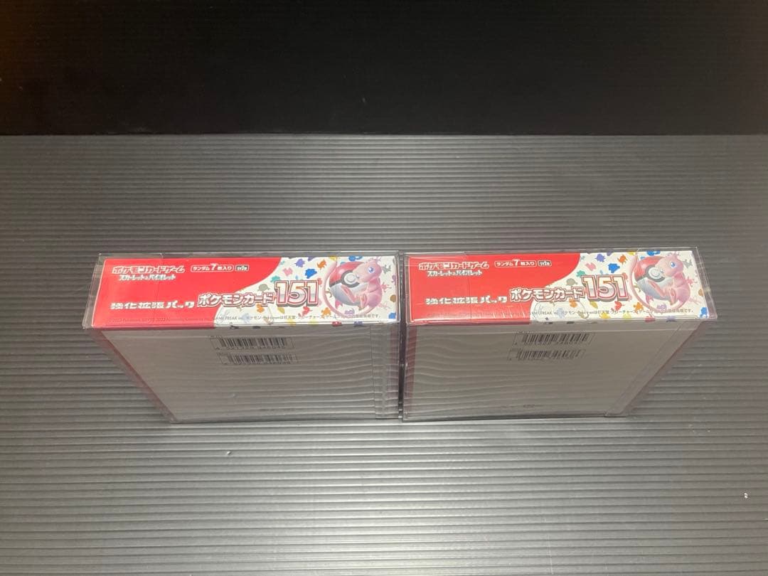 ポケモンカード151 新品未開封　シュリンク付き　2BOX