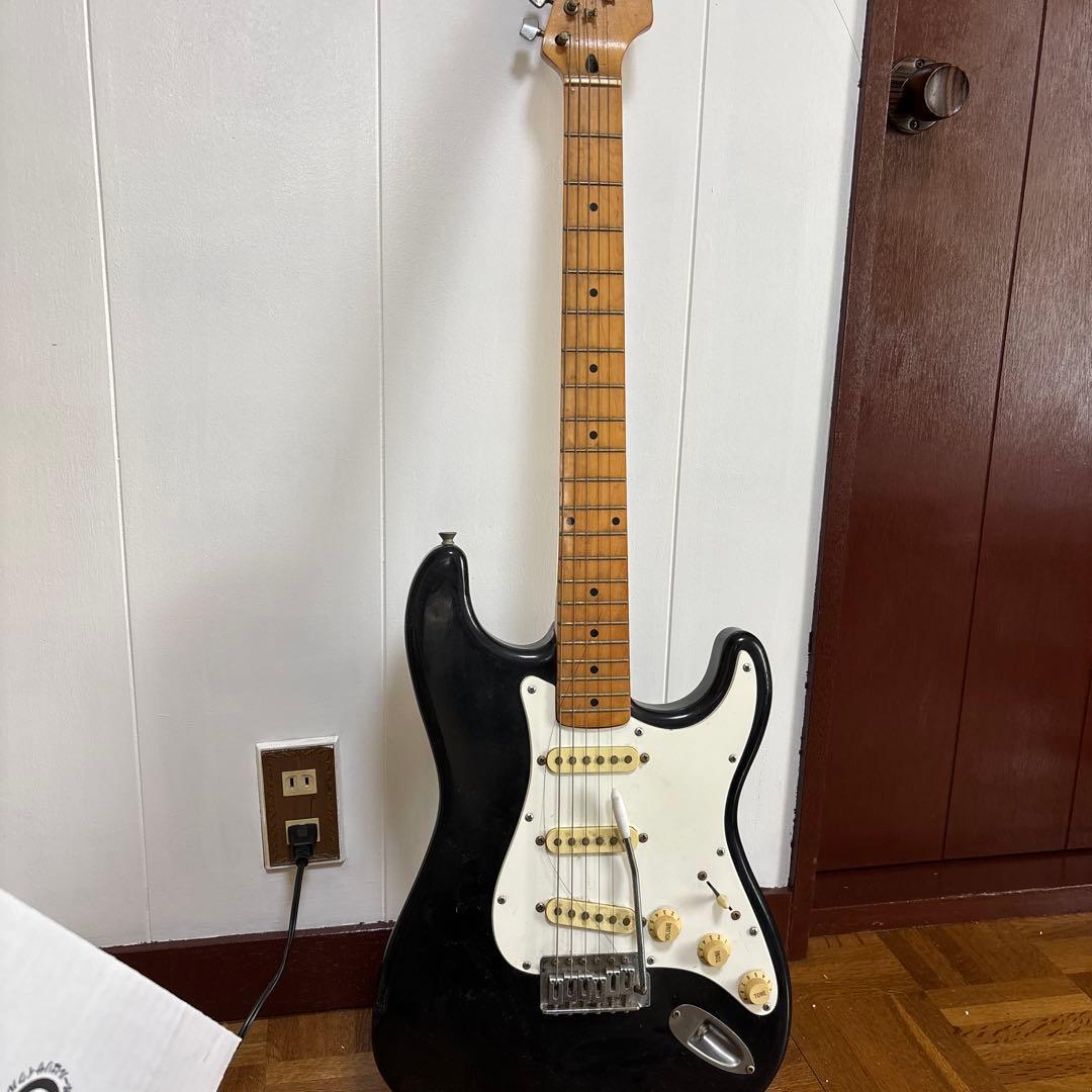 エレキギター ブラック