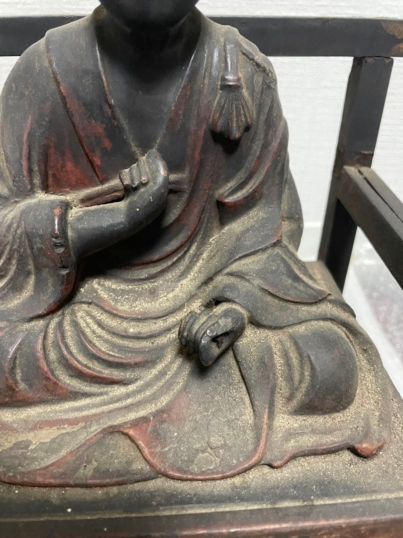 弘法大師古唐木仏像