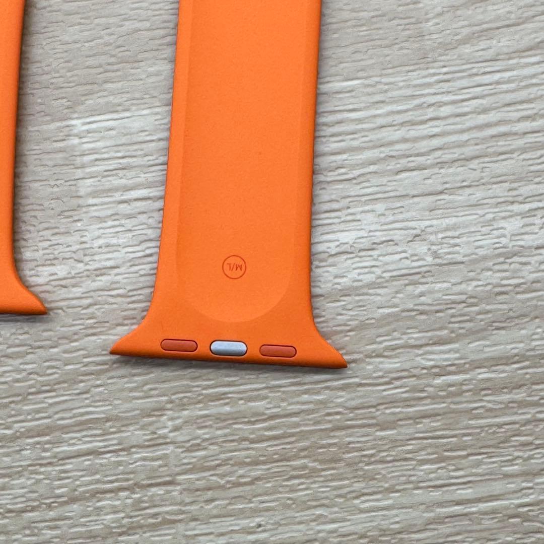 2220 Apple Watch エルメス　オレンジ　ラバー　スポーツバンド