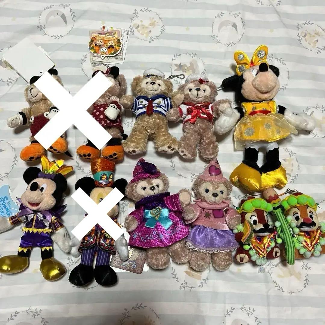 【ぬいぐるみバッジ】11個セット　ダッフイー　シェリーメイ　ディズニー　ぬいば
