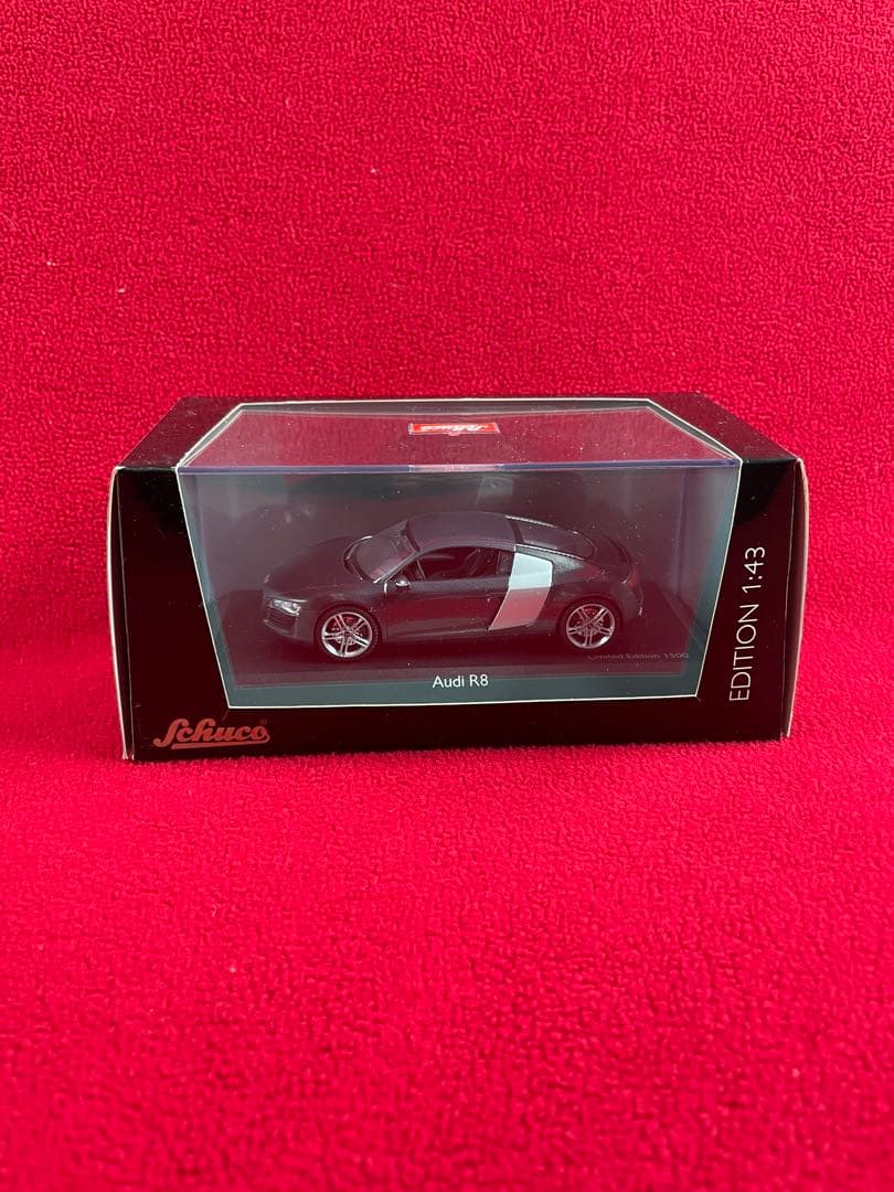 Schuco R8 ミニカー 1/43 シュコー　アウディ　デイトナグレー
