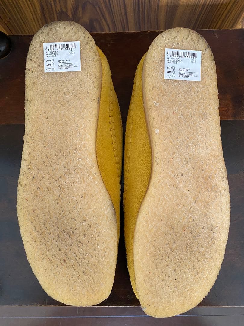 Clarks Weaver/クラークス ウィーバー イエローモカシン