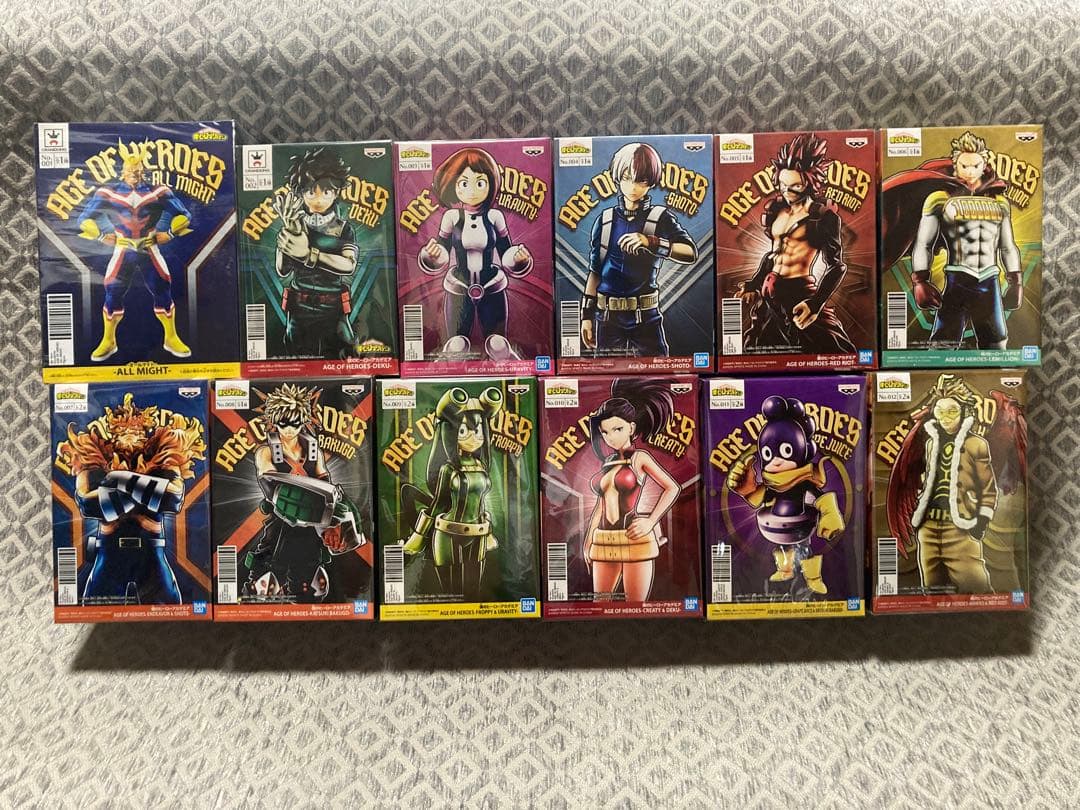 ヒロアカ　僕のヒーローアカデミア AGE OF HEROES １２種