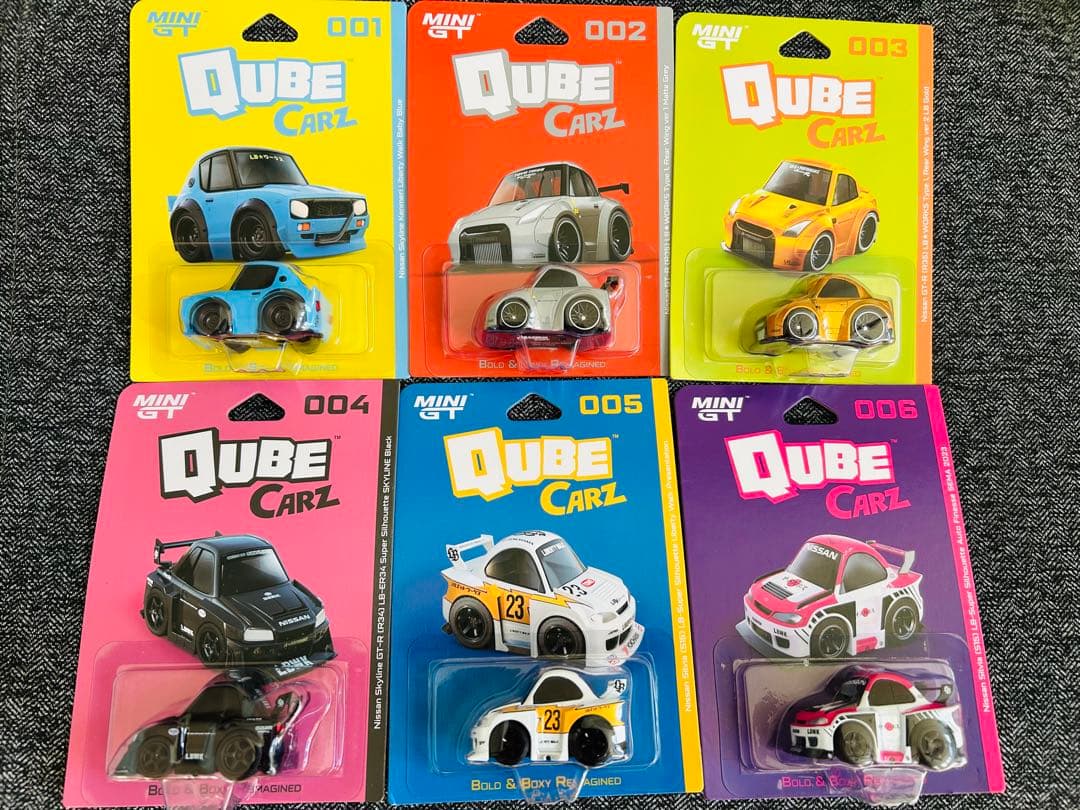 z*n様 MINI GT Qube Carz ミニカーセット 001-006 日
