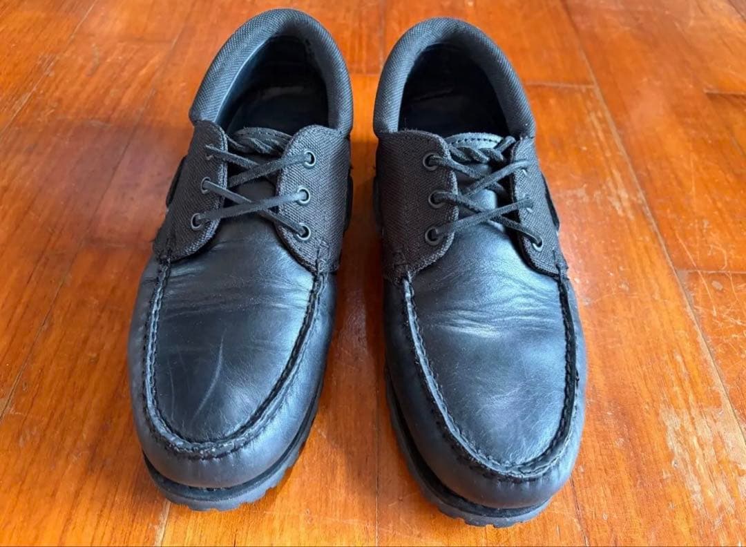 ティンバーランド 3eye オーセンティックボートシューズ \"Blackout\"