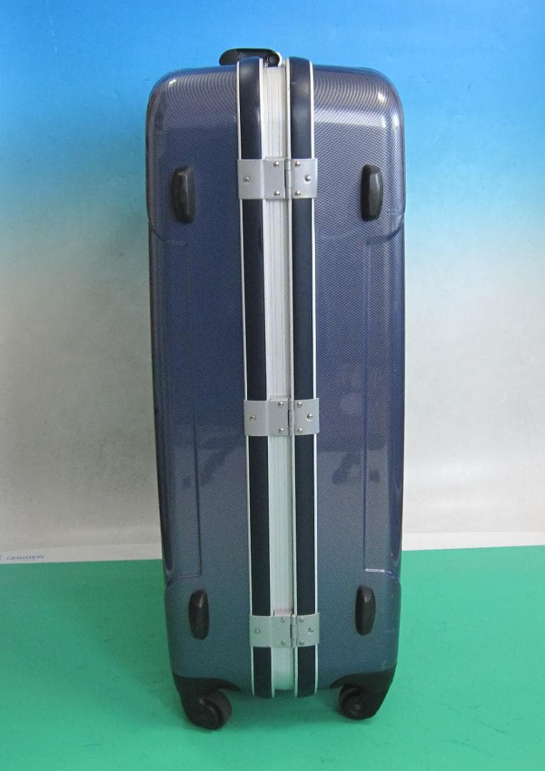 非売品日本代表支給オリンピックロゴ付き大型ネイビーキャリーケース鍵付き