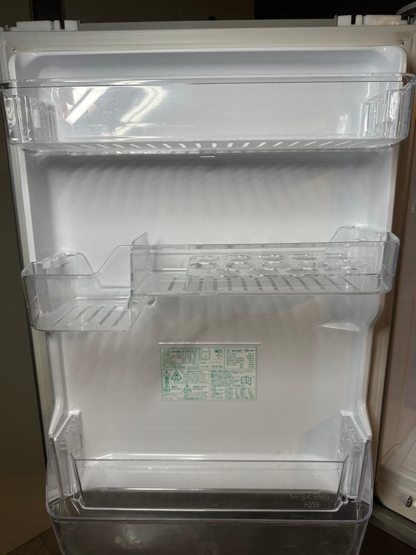 SHARPシャープ冷蔵庫350ℓ 3ドア 2018年両開き【送料込み】