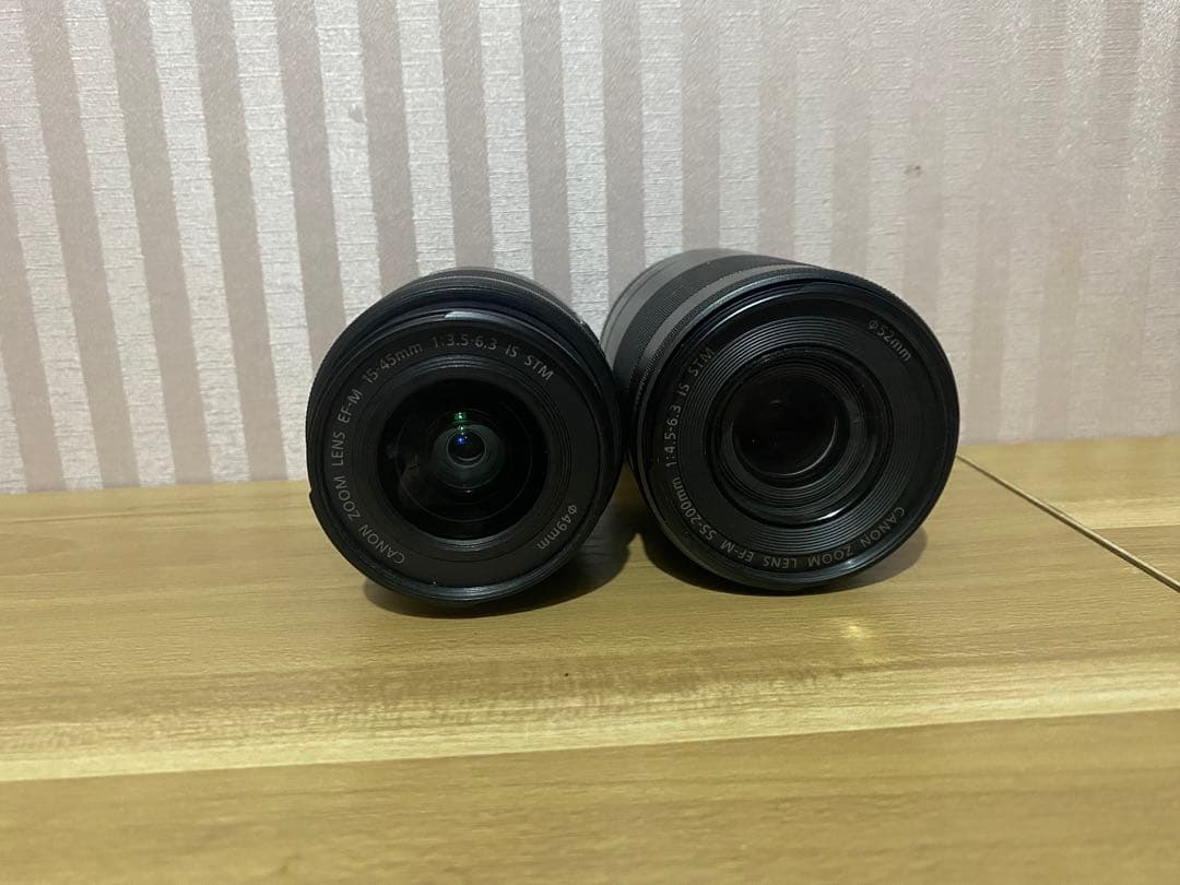 Canon 15-45mm&45-200mm F3.5-6.3ズームレンズ