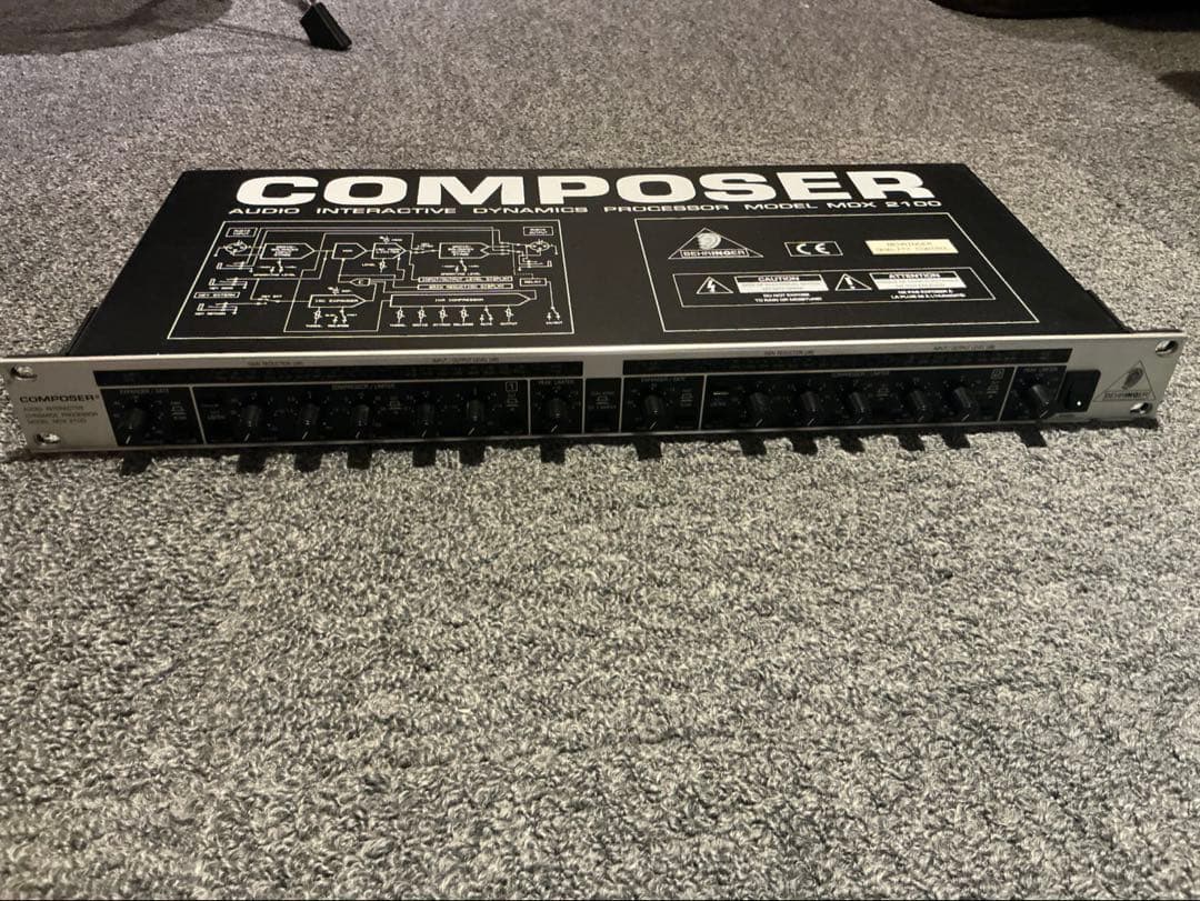 ベリンガー　MDX-2100 2ch コンプレッサー