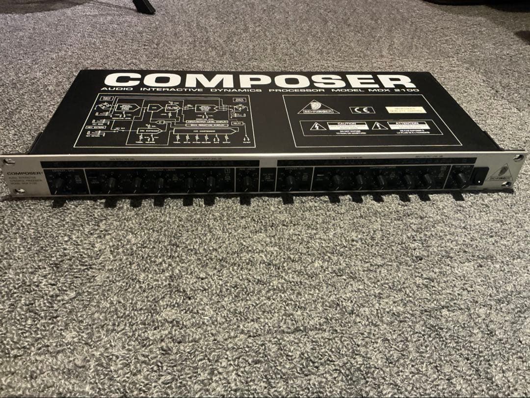 ベリンガー　MDX-2100 2ch コンプレッサー