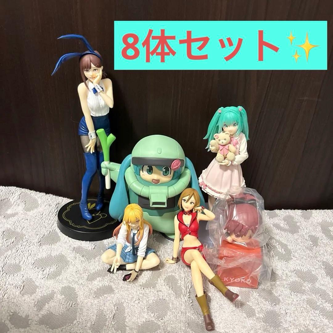 【6体セット】 初音ミク チェンソーマン 他 プライズ フィギュア まとめ売り